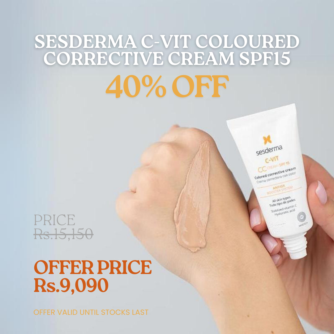 Sesderma C-VIT Coloured Corrective Cream offer by Esthéti Center